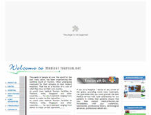 Tablet Screenshot of medicaltourism.net